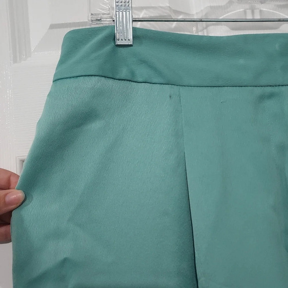 NWT Worthington Dark Mint Green Wide Leg Dress / Trouser Pants in Size XL - Picture 2 of 12